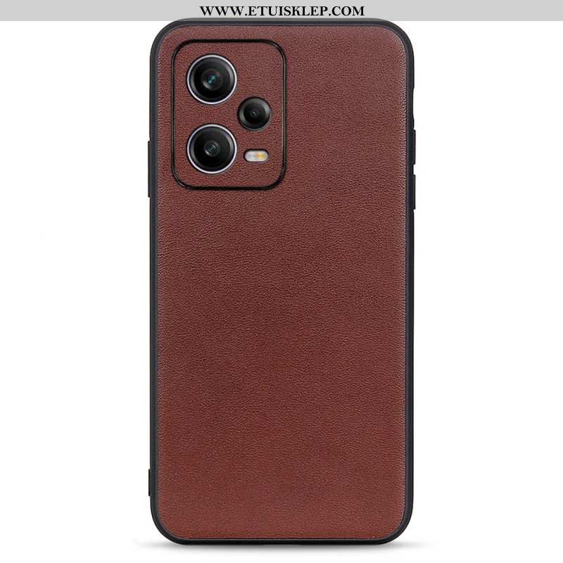 Etui do Xiaomi Redmi Note 12 Pro Prawdziwa Skóra